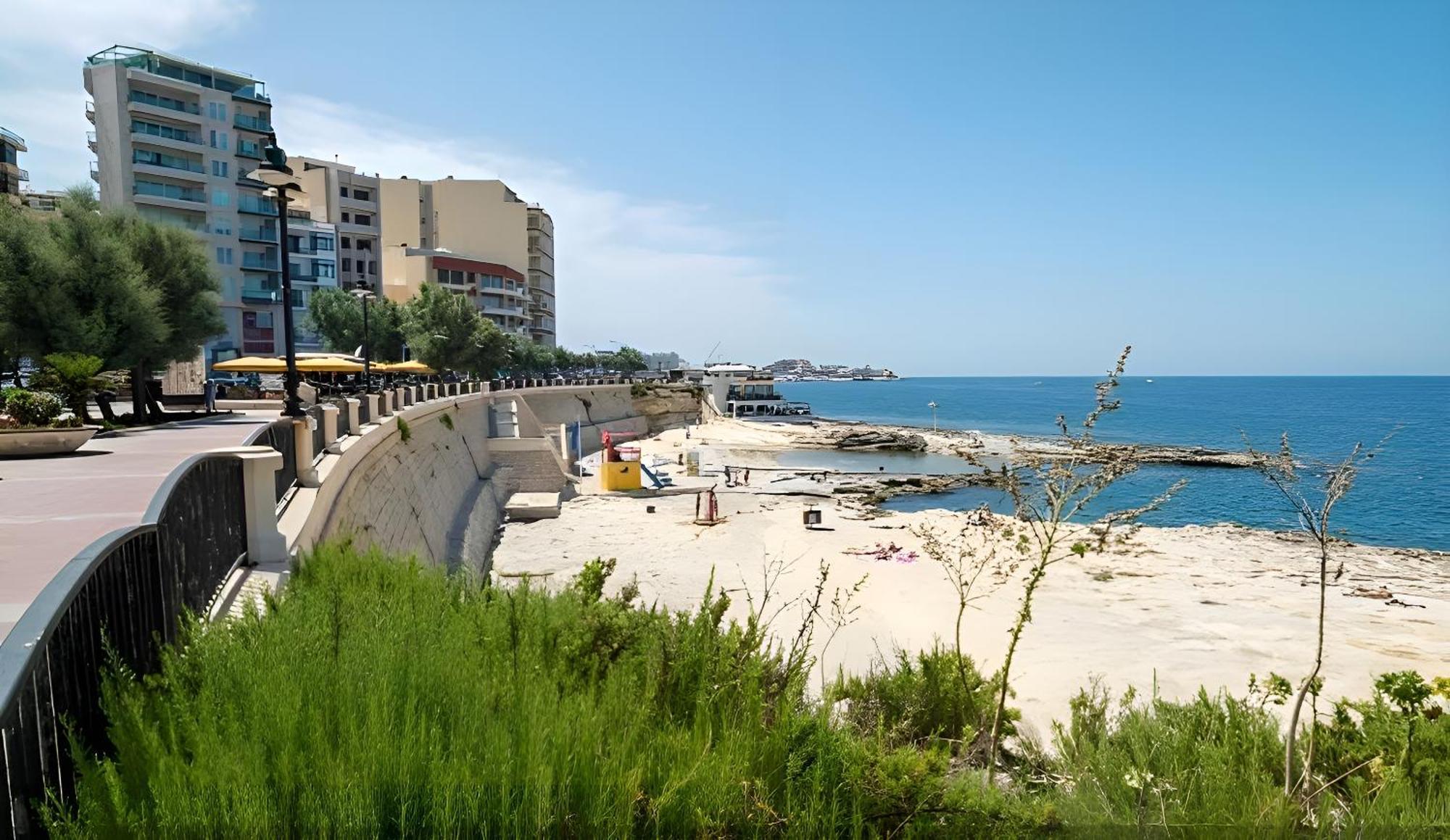 דירות Sliema Cosy Penthouse With Bbq מראה חיצוני תמונה